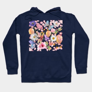 Dragonfly and butterfly celebration Hoodie